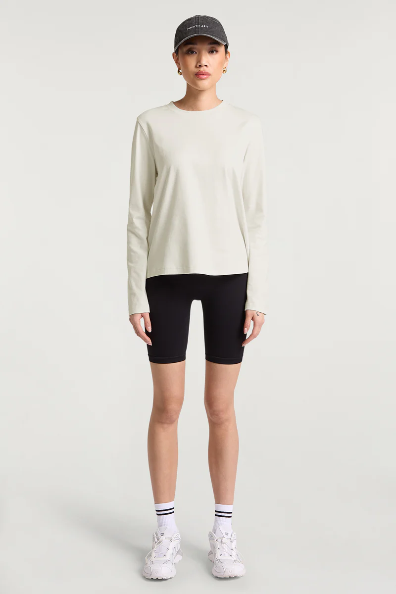 PARKER Long Sleeve Top Cream