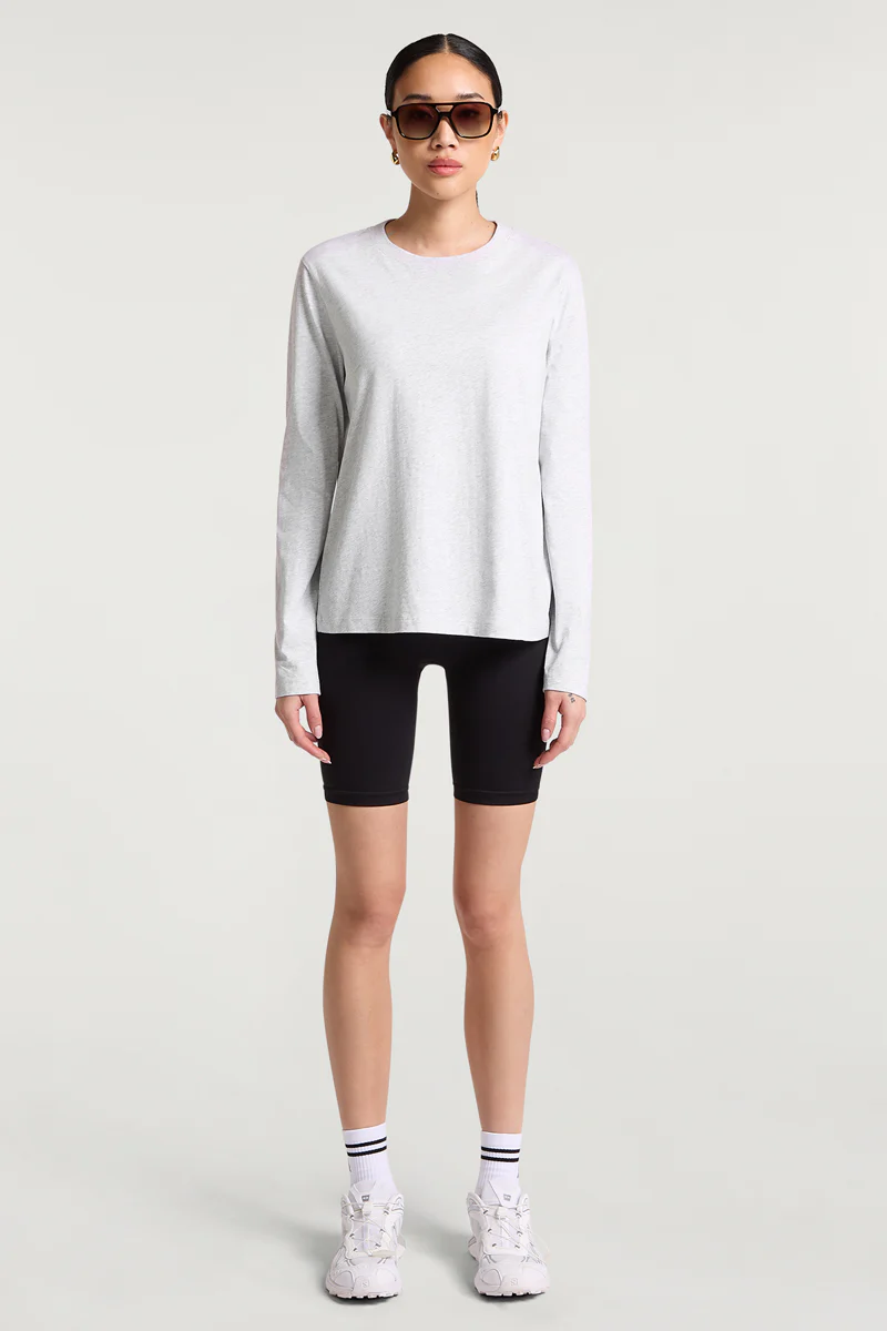 PARKER Long Sleeve Top Grey
